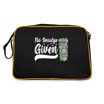 Herbs Incense Smudging Spiritual - Retro Bag - black/gold - Back