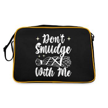 Herbs Incense Smudging Spiritual - Retro Bag - black/gold - Back