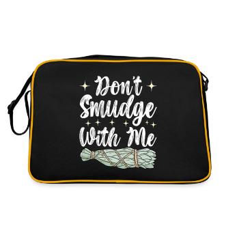 Herbs Incense Smudging Spiritual - Retro Bag - black/gold - Back