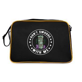Herbs Incense Smudging Spiritual - Retro Bag - black/gold - Back