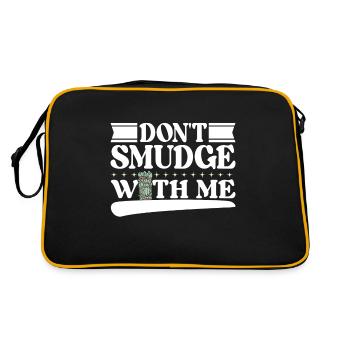 Herbs Incense Smudging Spiritual - Retro Bag - black/gold - Back