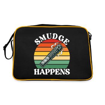 Herbs Incense Smudging Spiritual - Retro Bag - black/gold - Back