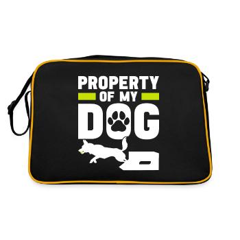 Flyball Sports canins - Sac Retro - noir/or - Dos