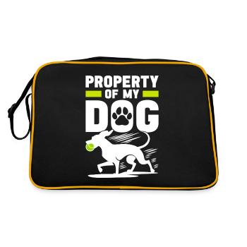 Flyball Sports canins - Sac Retro - noir/or - Dos