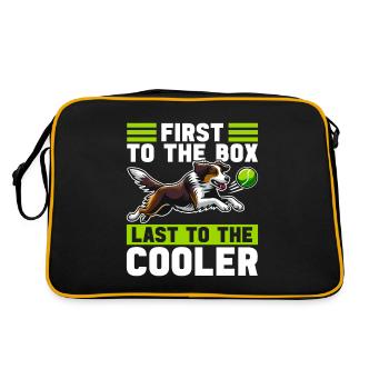 Flyball Sports canins - Sac Retro - noir/or - Dos