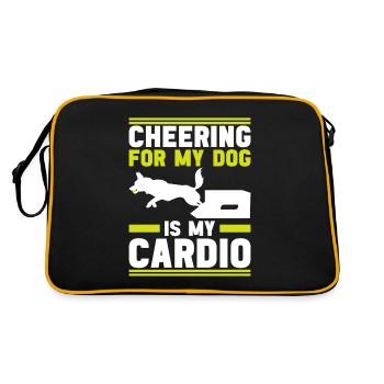 Flyball Sports canins - Sac Retro - noir/or - Dos