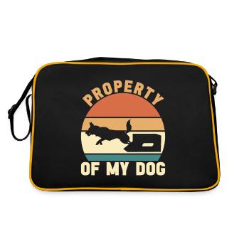 Flyball Sports canins - Sac Retro - noir/or - Dos