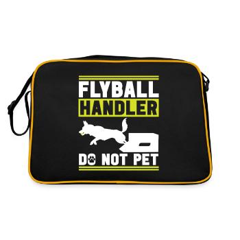 Flyball Sports canins - Sac Retro - noir/or - Dos