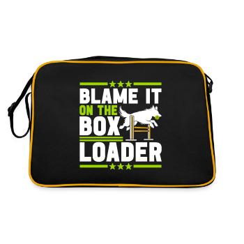Flyball Sports canins - Sac Retro - noir/or - Dos