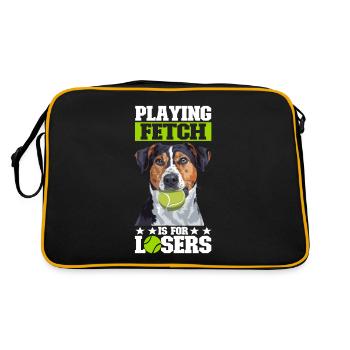 Flyball Sports canins - Sac Retro - noir/or - Dos