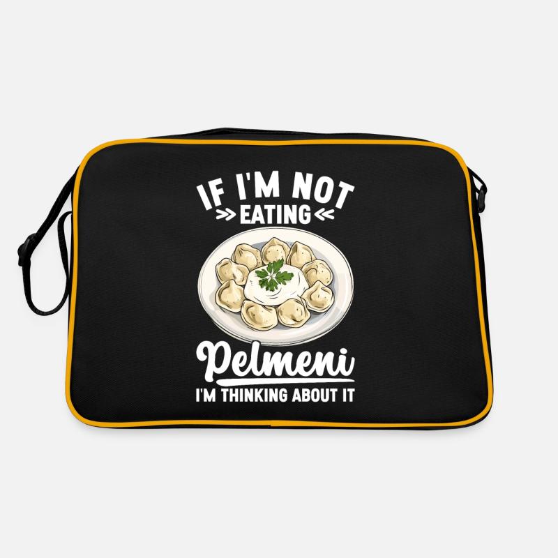 Pelmeni Russian Cuisine Retro Bag