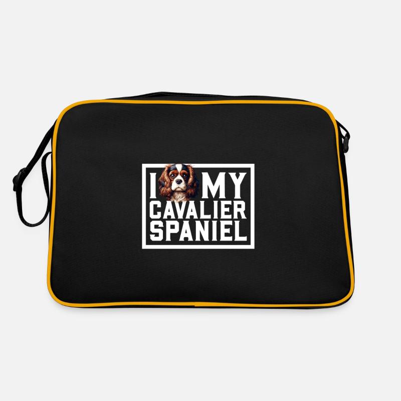 J'adore mon Cavalier King Charles Spaniel Sac Retro