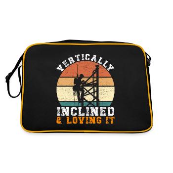 Grimpeurs industriels Tours Grimpeurs industriels - Sac Retro - noir/or - Dos