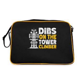 Grimpeurs industriels Tours Grimpeurs industriels - Sac Retro - noir/or - Dos