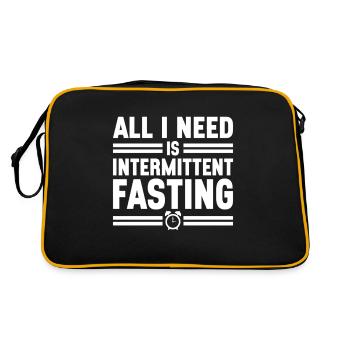 Intermittent fasting Intermittent fasting - Retro Bag - black/gold - Back