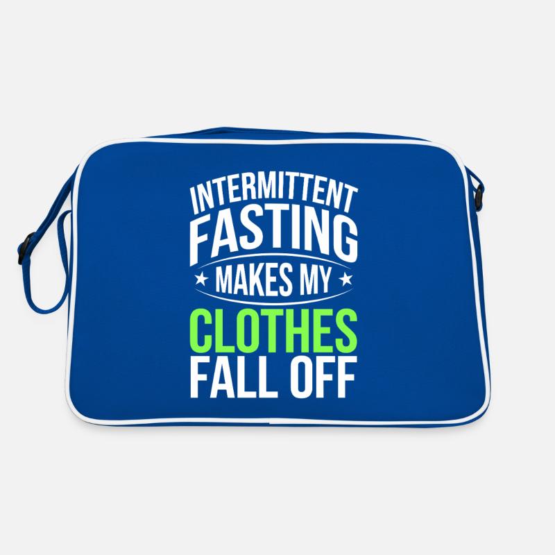 Intervallfasten Intermittierendes Fasten Retro Tasche