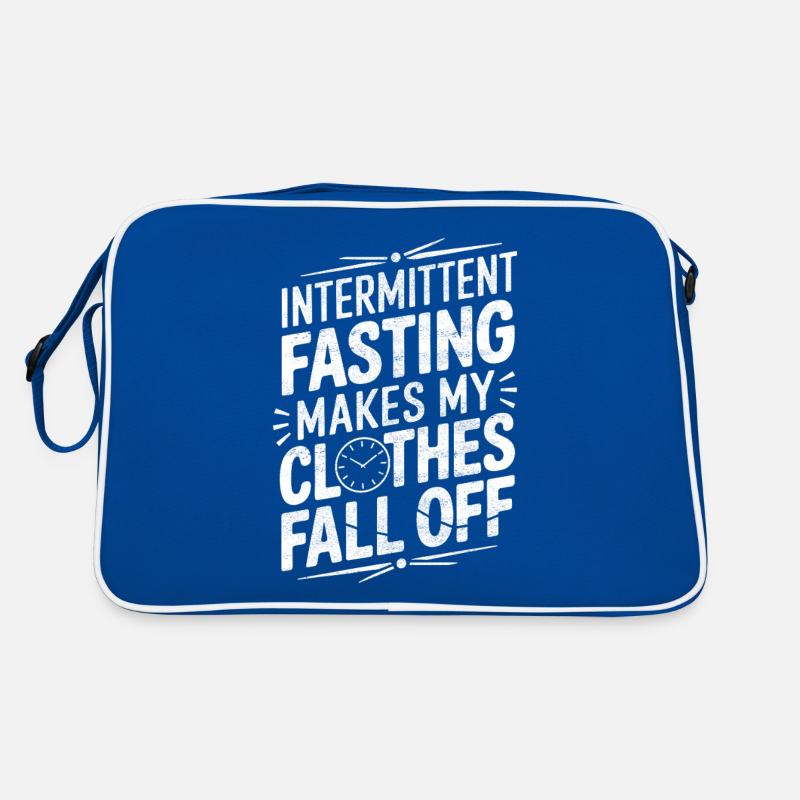 Intervallfasten Intermittierendes Fasten Retro Tasche
