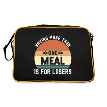 Intermittent fasting Intermittent fasting - Retro Bag - black/gold - Back