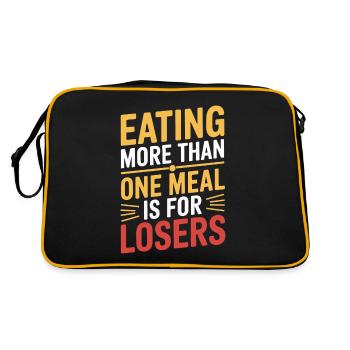 Intermittent fasting Intermittent fasting - Retro Bag - black/gold - Back