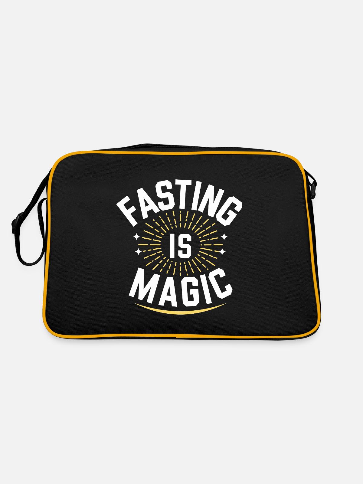 Intermittent fasting Intermittent fasting - Retro Bag - black/gold - Back