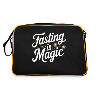 Intermittent fasting Intermittent fasting - Retro Bag - black/gold - Back