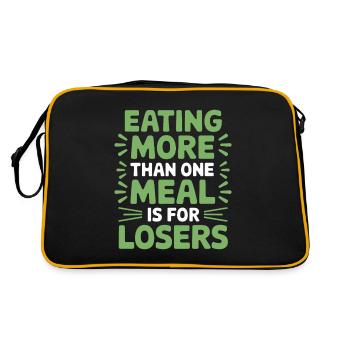 Intermittent fasting Intermittent fasting - Retro Bag - black/gold - Back