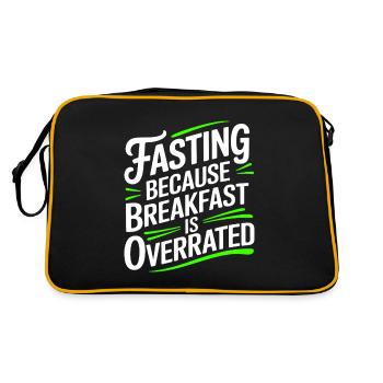 Intermittent fasting Intermittent fasting - Retro Bag - black/gold - Back