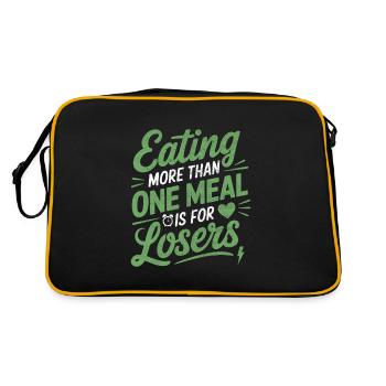 Intermittent fasting Intermittent fasting - Retro Bag - black/gold - Back