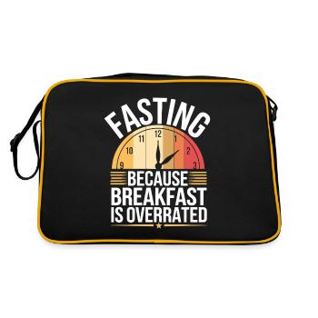 Intermittent fasting Intermittent fasting - Retro Bag - black/gold - Back