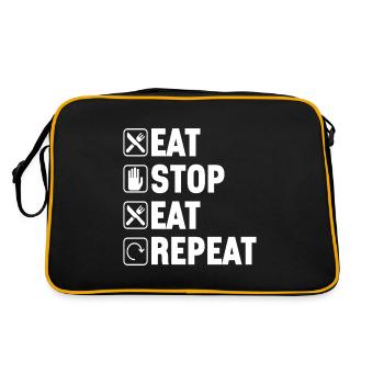 Intermittent fasting Intermittent fasting - Retro Bag - black/gold - Back