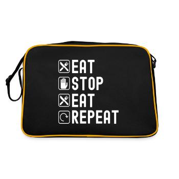 Intermittent fasting Intermittent fasting - Retro Bag - black/gold - Back