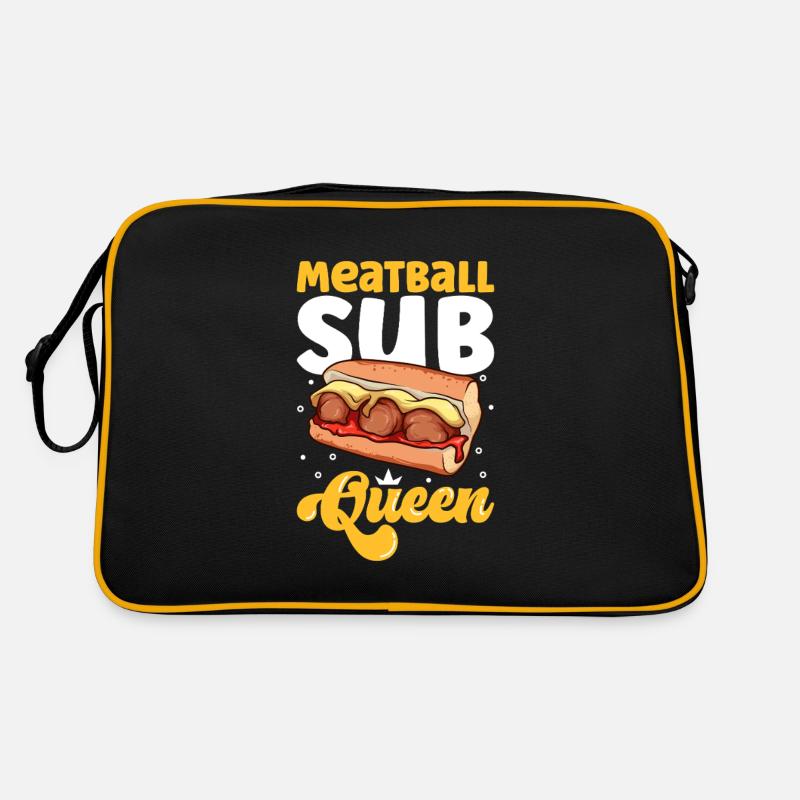 Meatball Sub Queen Retro Tasche