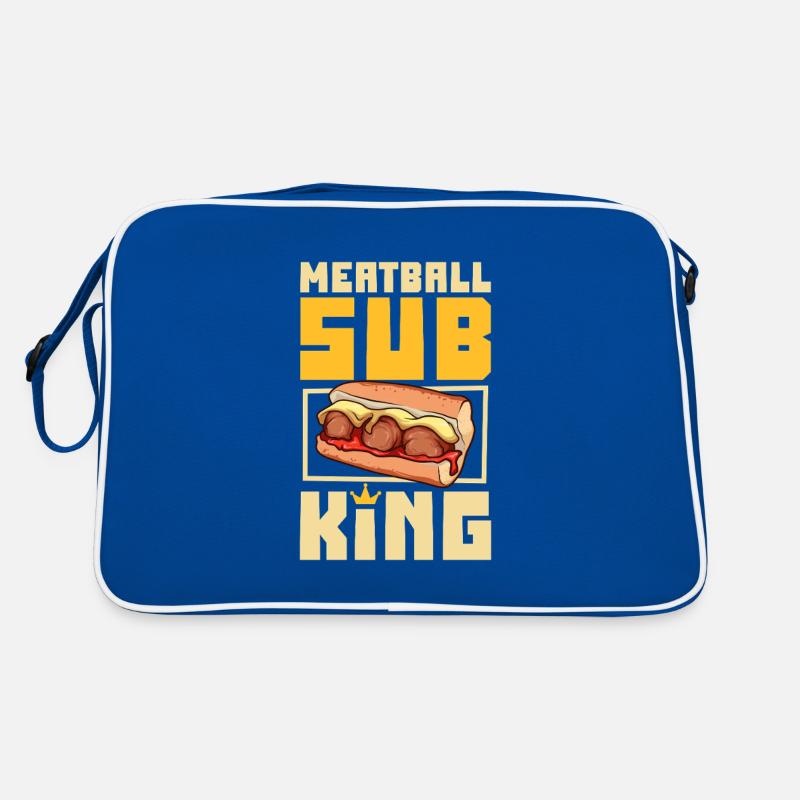 Meatball Sub King Retro Tasche