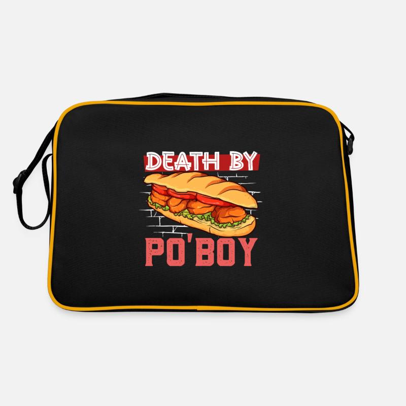 Mort par Po' Boy Sac Retro