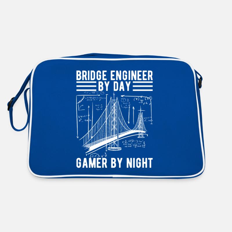 Ingénieur des ponts Construction de ponts Sac Retro