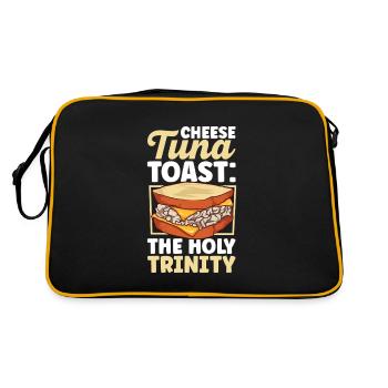 The Sacred Three - Sandwich au thon fondu - Sac Retro - noir/or - Dos