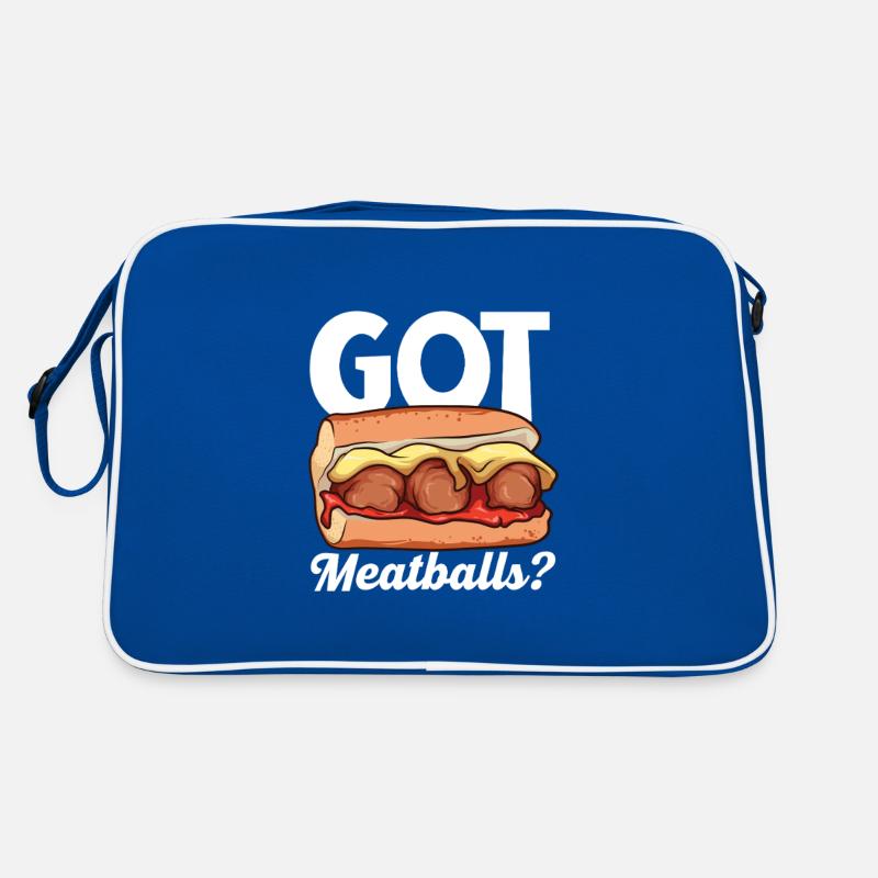 Hast du Fleischbällchen? - Meatball Sub Retro Tasche
