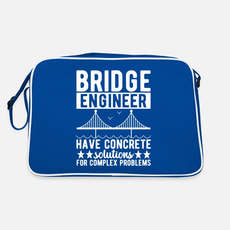 Ingénieur des ponts Construction de ponts Sac Retro