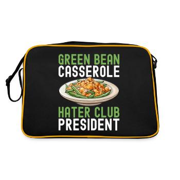 Casserole de haricots verts - Sac Retro - noir/or - Dos