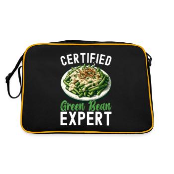Casserole de haricots verts - Sac Retro - noir/or - Dos