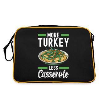 Casserole de haricots verts - Sac Retro - noir/or - Dos