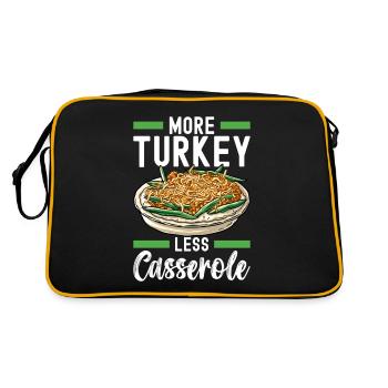 Casserole de haricots verts - Sac Retro - noir/or - Dos