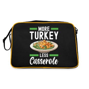 Casserole de haricots verts - Sac Retro - noir/or - Dos