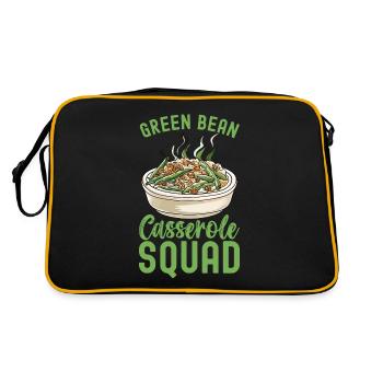 Casserole de haricots verts - Sac Retro - noir/or - Dos