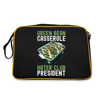 Casserole de haricots verts - Sac Retro - noir/or - Dos