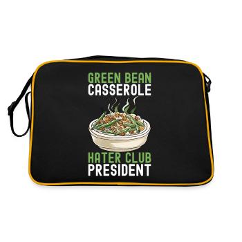 Casserole de haricots verts - Sac Retro - noir/or - Dos