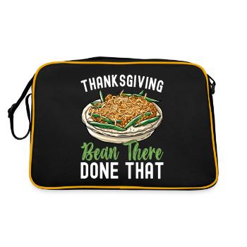 Casserole de haricots verts - Sac Retro - noir/or - Dos