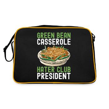 Casserole de haricots verts - Sac Retro - noir/or - Dos