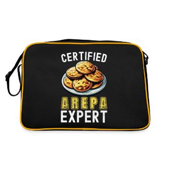 Arepas vénézuélienne - Sac Retro - noir/or - Dos