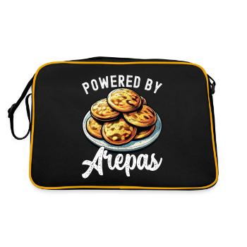 Arepas vénézuélienne - Sac Retro - noir/or - Dos